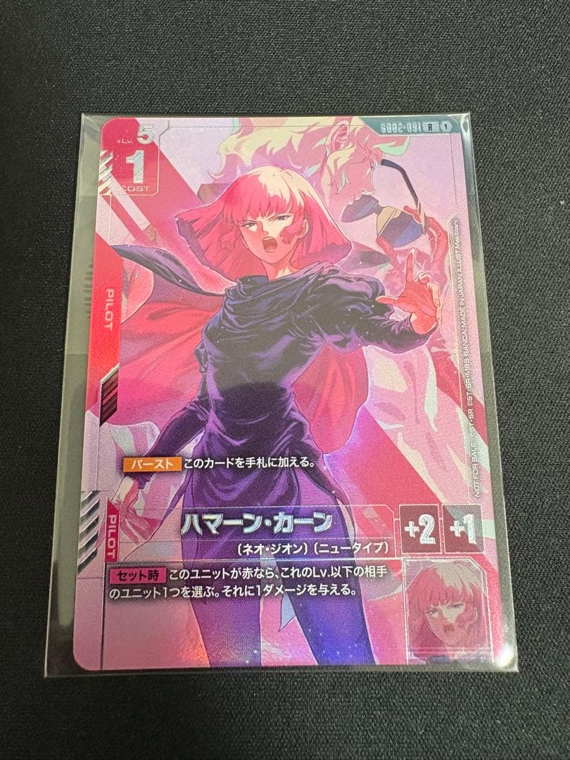 ハマーン・カーン　ニュータイプチャレンジ　プロモ