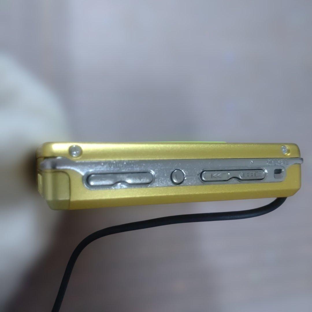【美品】SONY MZ-E70 ポータブルMDプレーヤー 動作確認済 イエロー