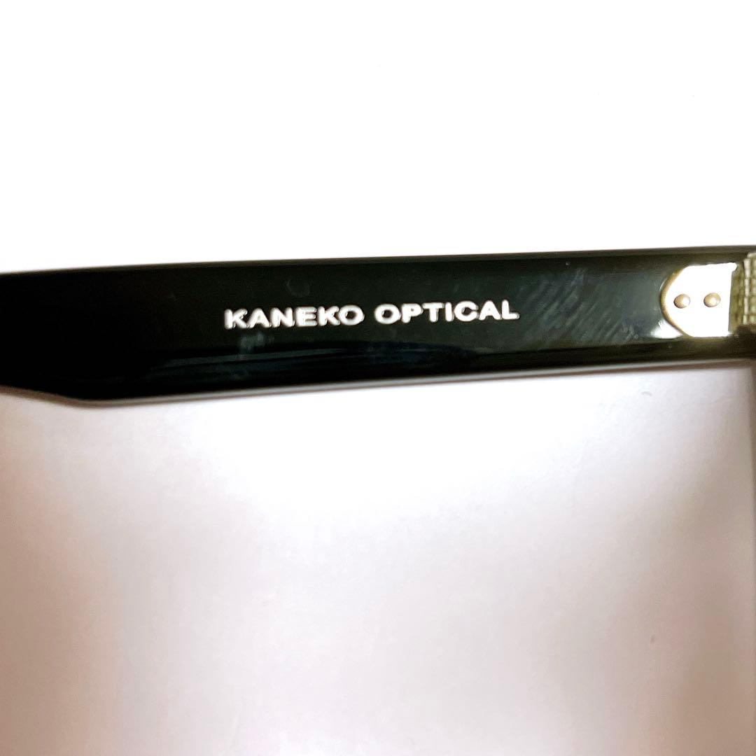 ユナイテッドアローズ 別注 KANEKO OPTICAL黒縁メガネOLIVER