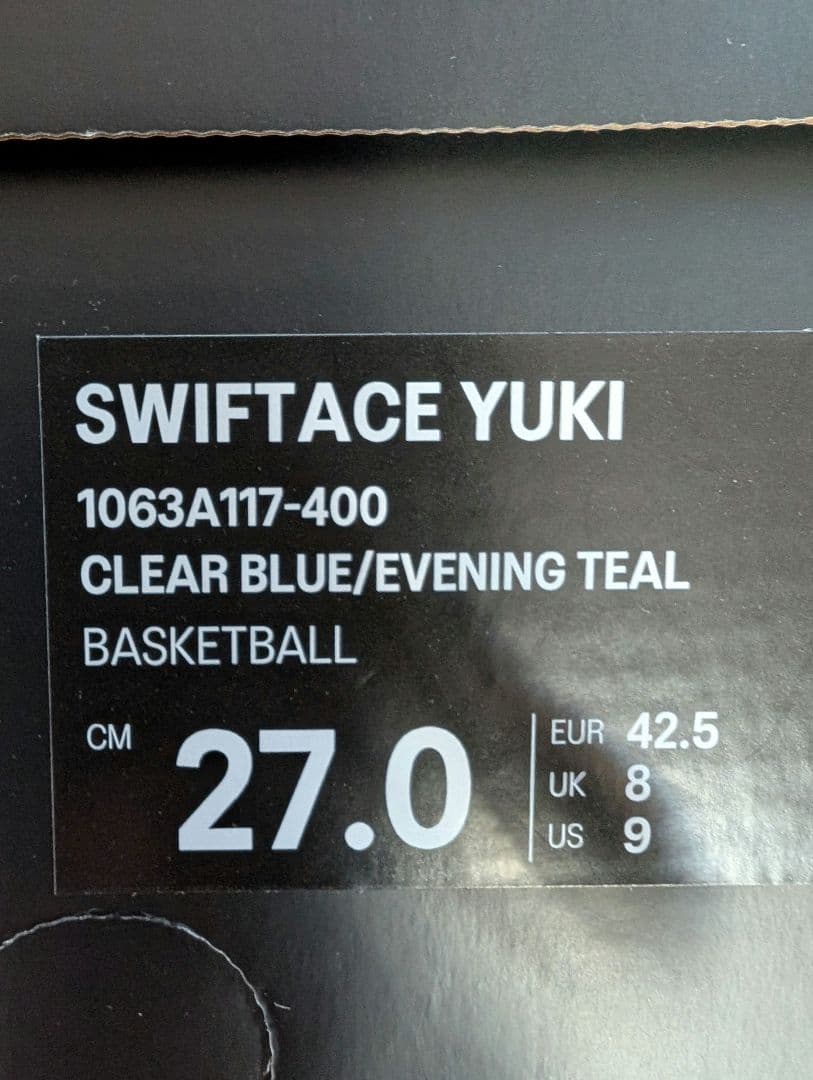 ASICS SWIFTACE YUKI 27.0　スイフトエース　アシックス