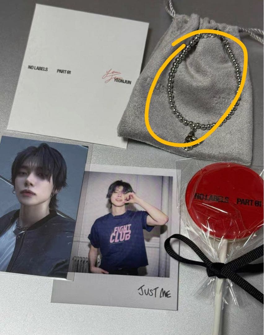 TXT ヨンジュン サノク 参加特典 ブレスレット