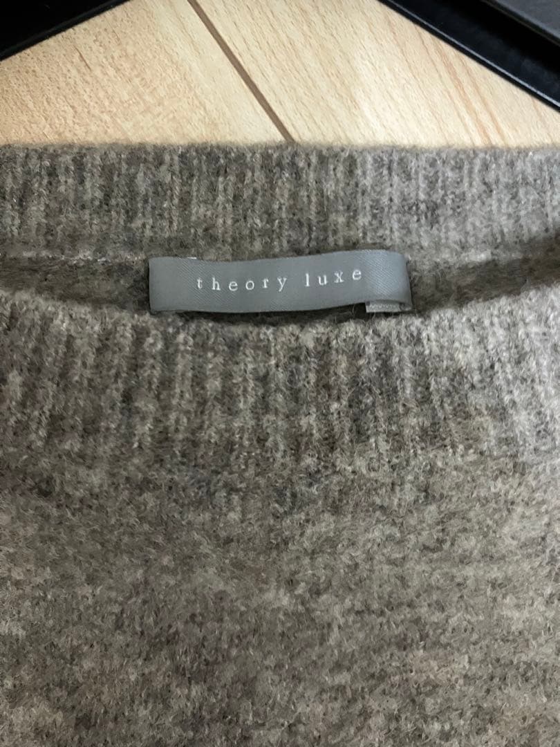 美品　セオリー　リュクス ニット　ワンピース