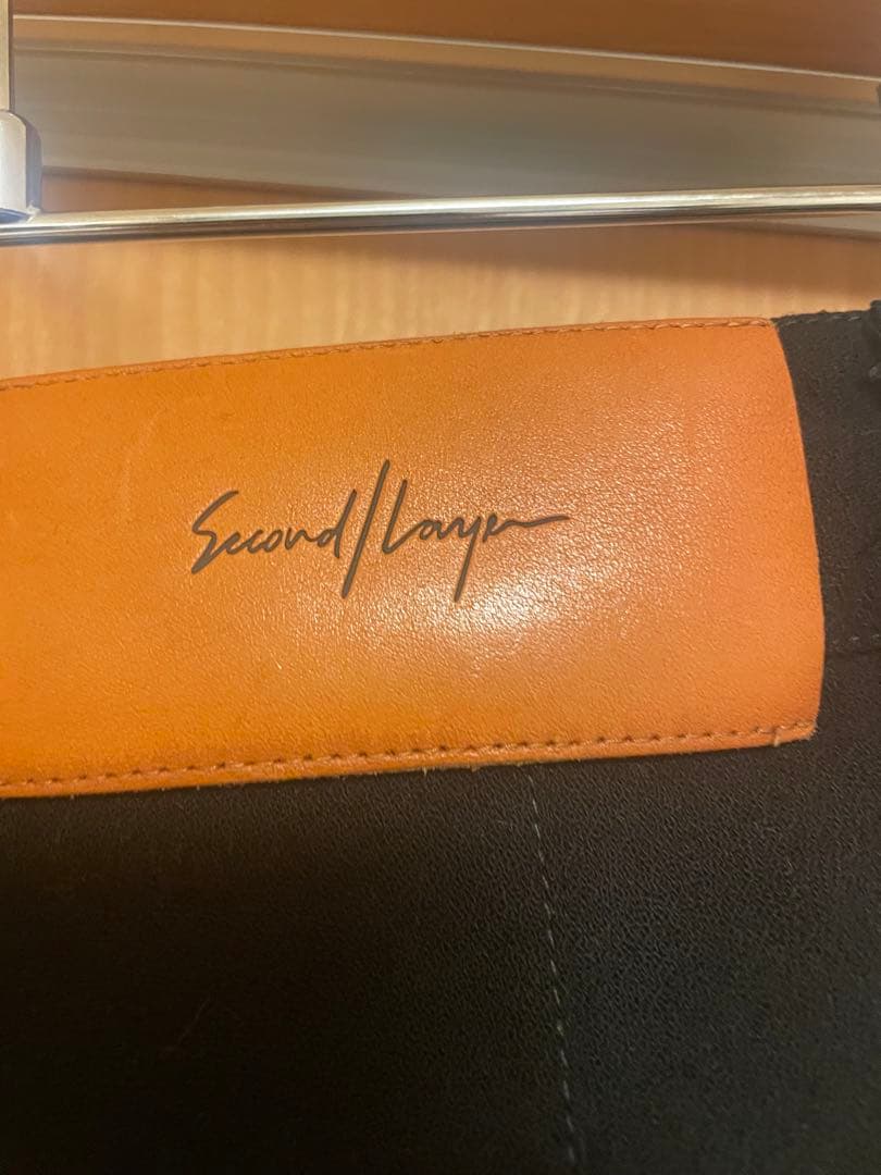 VALLUCO Second Layer 黒 フレアパンツsize44