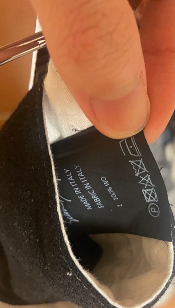 VALLUCO Second Layer 黒 フレアパンツsize44