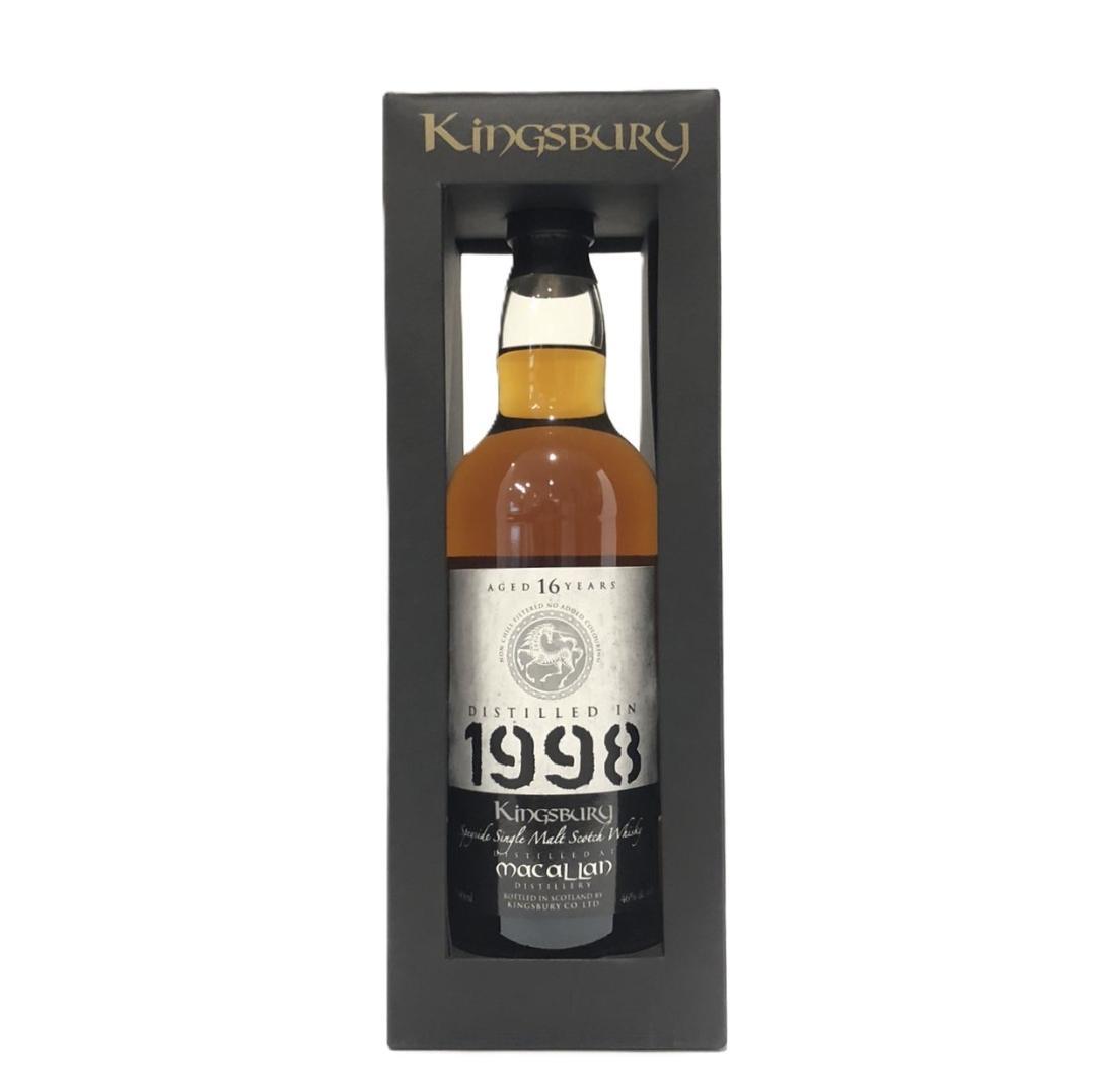オールドボトル キングスバリ― マッカラン 1998 16年 シェリー樽