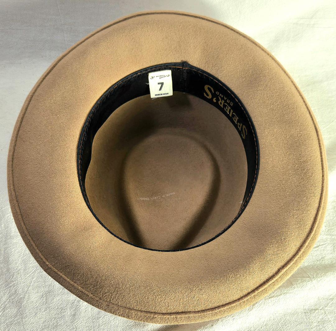 ★Speier's★ スピアーズ クラシカル ワイドブリムハット ラビットファー