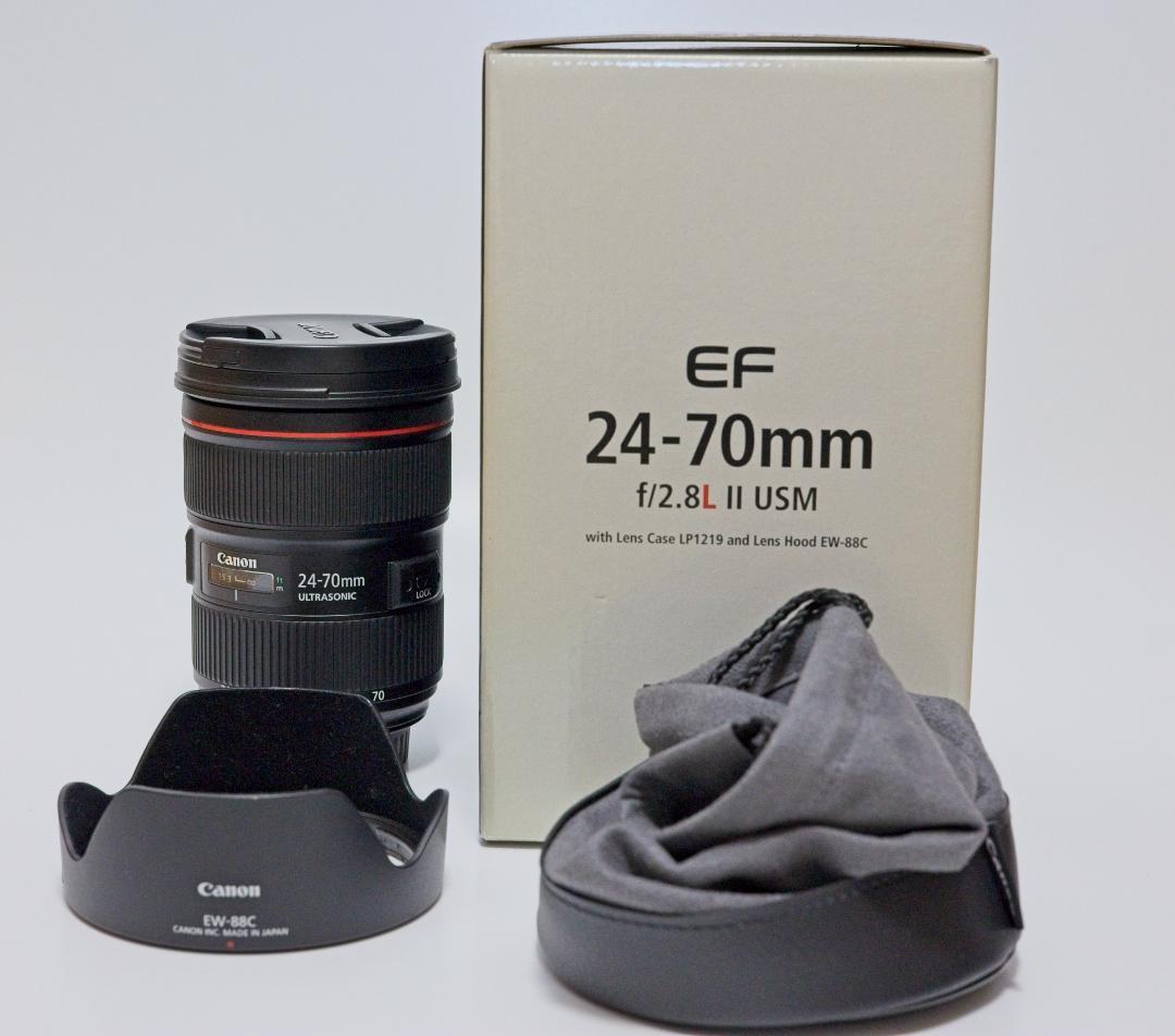 【極美品】Canon EF24-70mm 2.8L Ⅱ USMセット