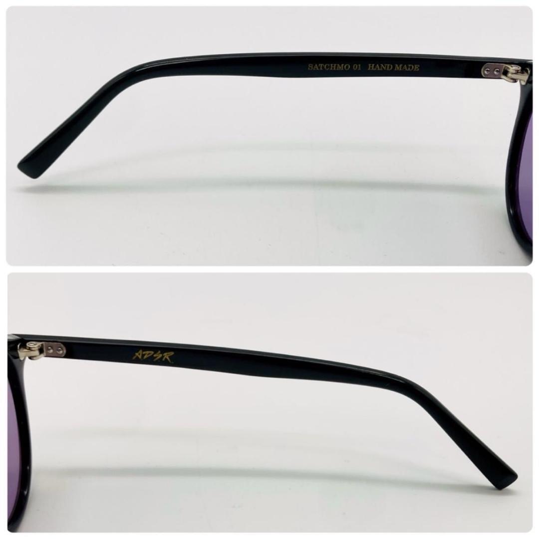A.D.S.R. SATCHMO 01 サングラス ブラック 箱 ソフトケース付