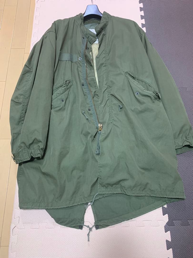 M65 フィッシュテール パーカー S-R 米軍実物 美品 コピー品ライナー付き