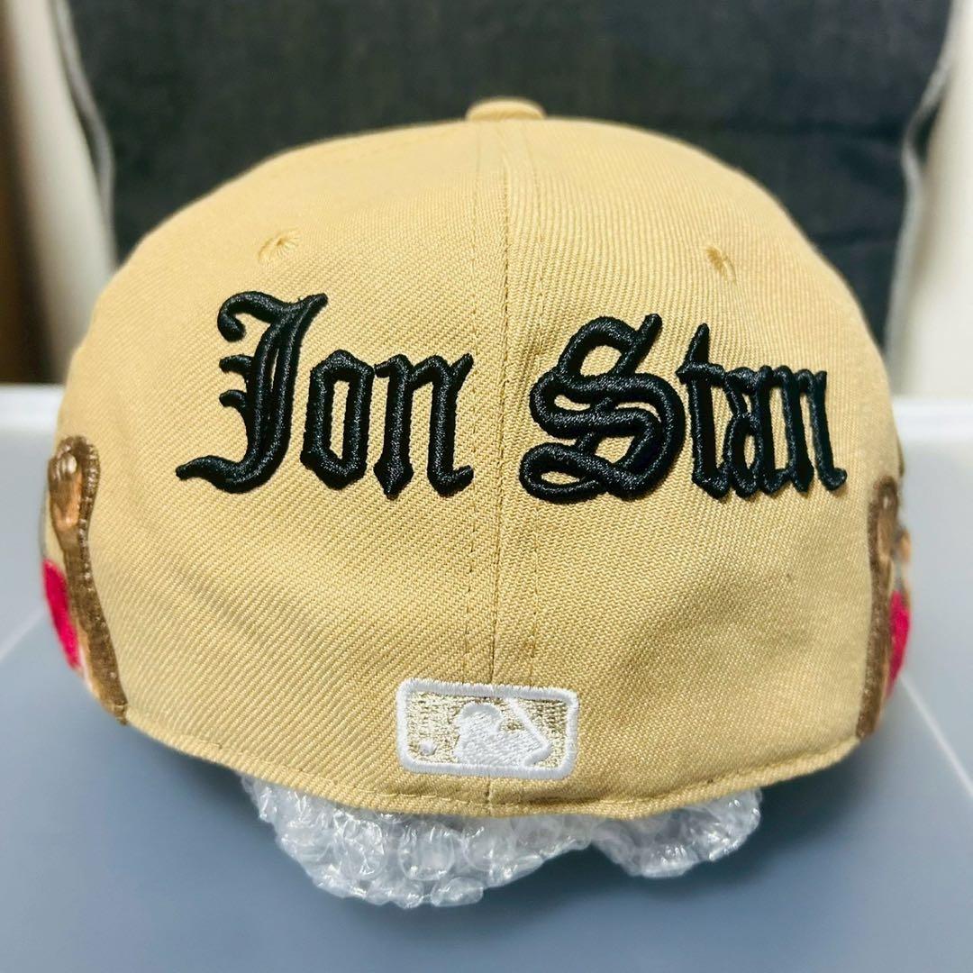 遠*介様 新品未使用 ニューエラ キャップ ドジャース ベージュ 58.7cm