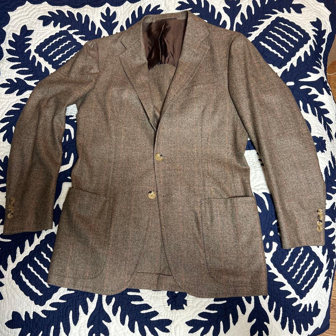 Eligo napoli テーラードジャケット ブラウン系