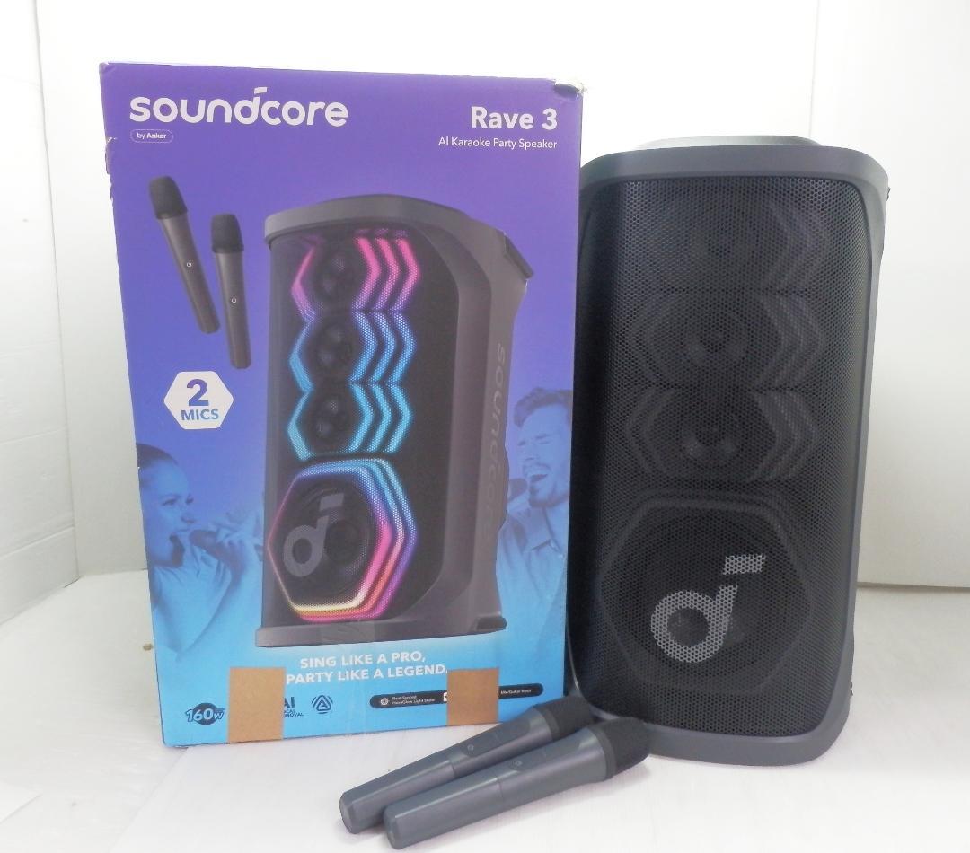 Anker アンカー SOUNDCORE RAVE 3 カラオケ ワイヤレス