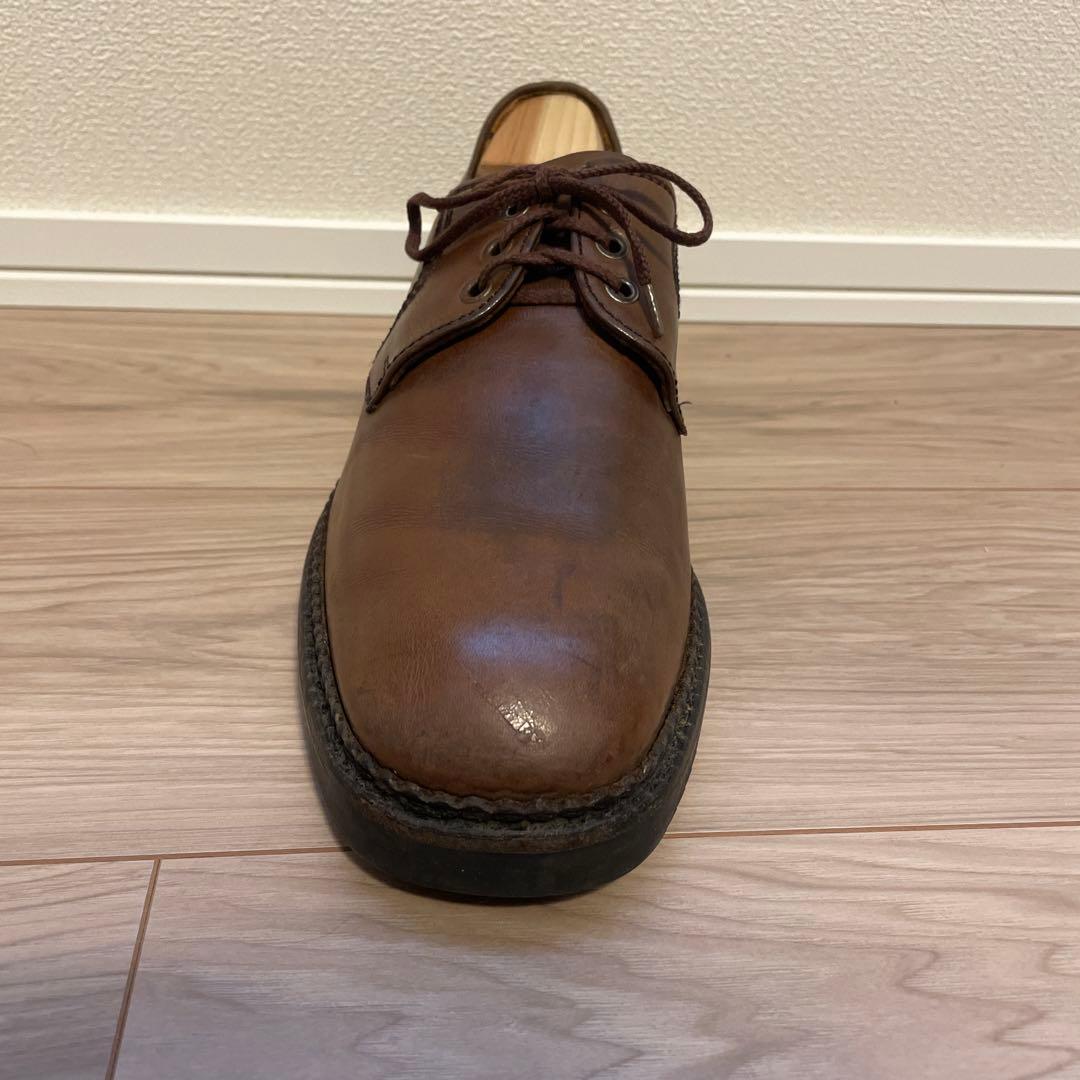 【レア】BALLY製フランス軍外羽根靴　肉厚ソール　サイズ7D