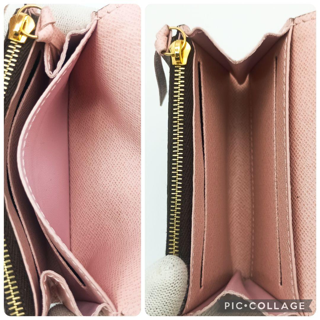 【美品SS】ルイヴィトン　ロザリ　モノグラム　ローズバレリーヌ　IC搭載