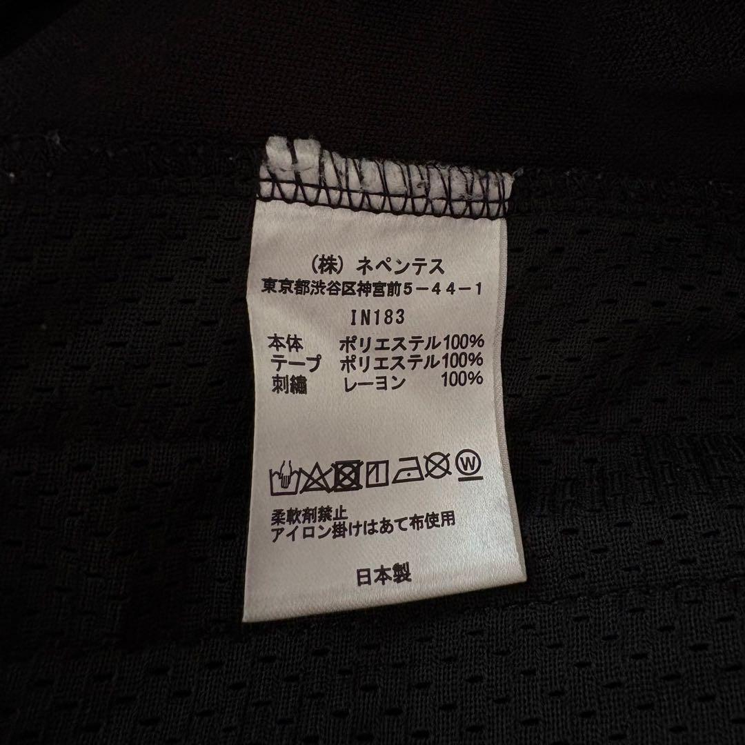 Needles ニードルズ　トラックパンツ ブラック×パープル ストレート