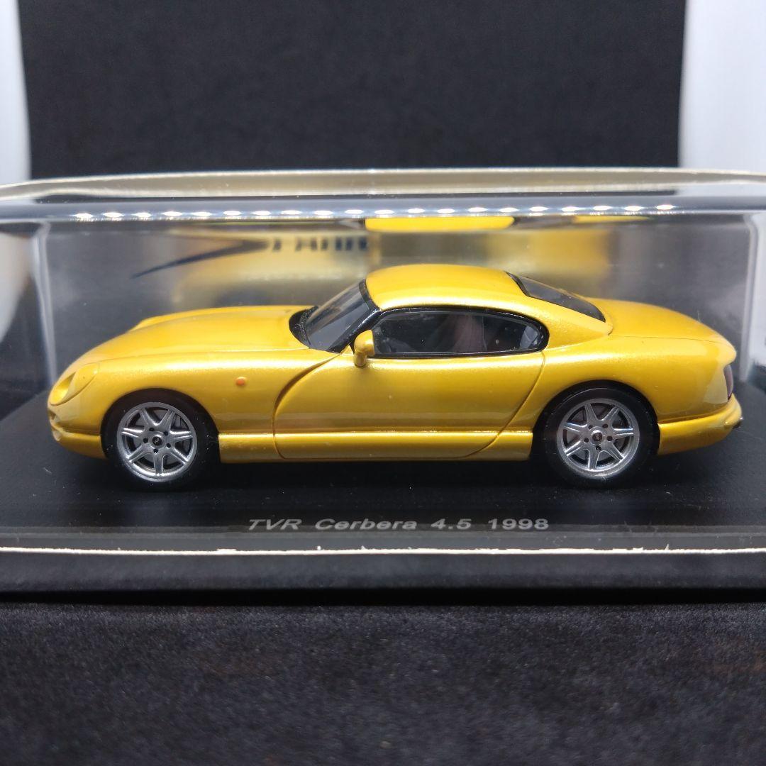 スパーク 1/43 TVR サーブラウ 4.5 1998 イエロー パール