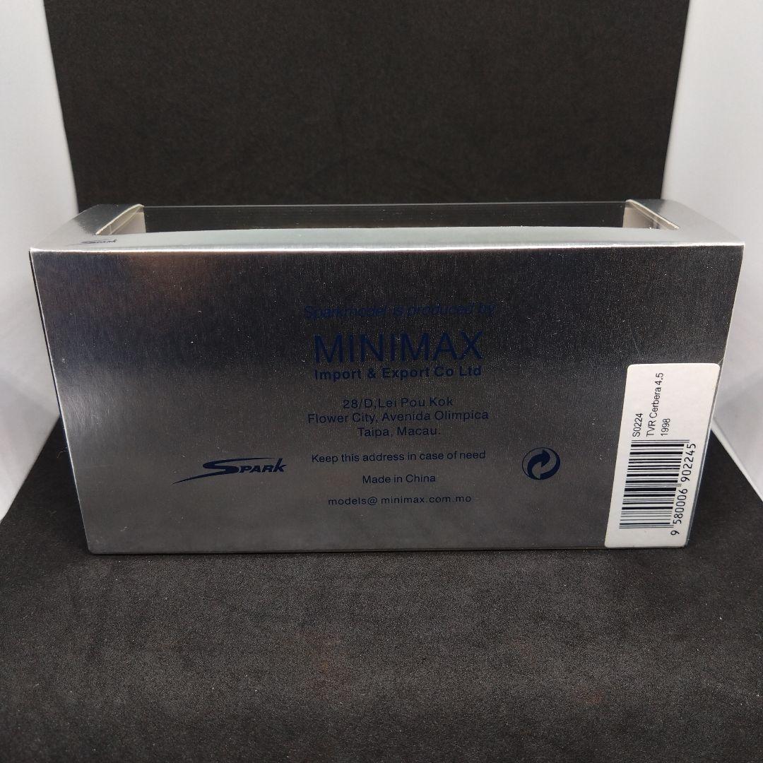 スパーク 1/43 TVR サーブラウ 4.5 1998 イエロー パール