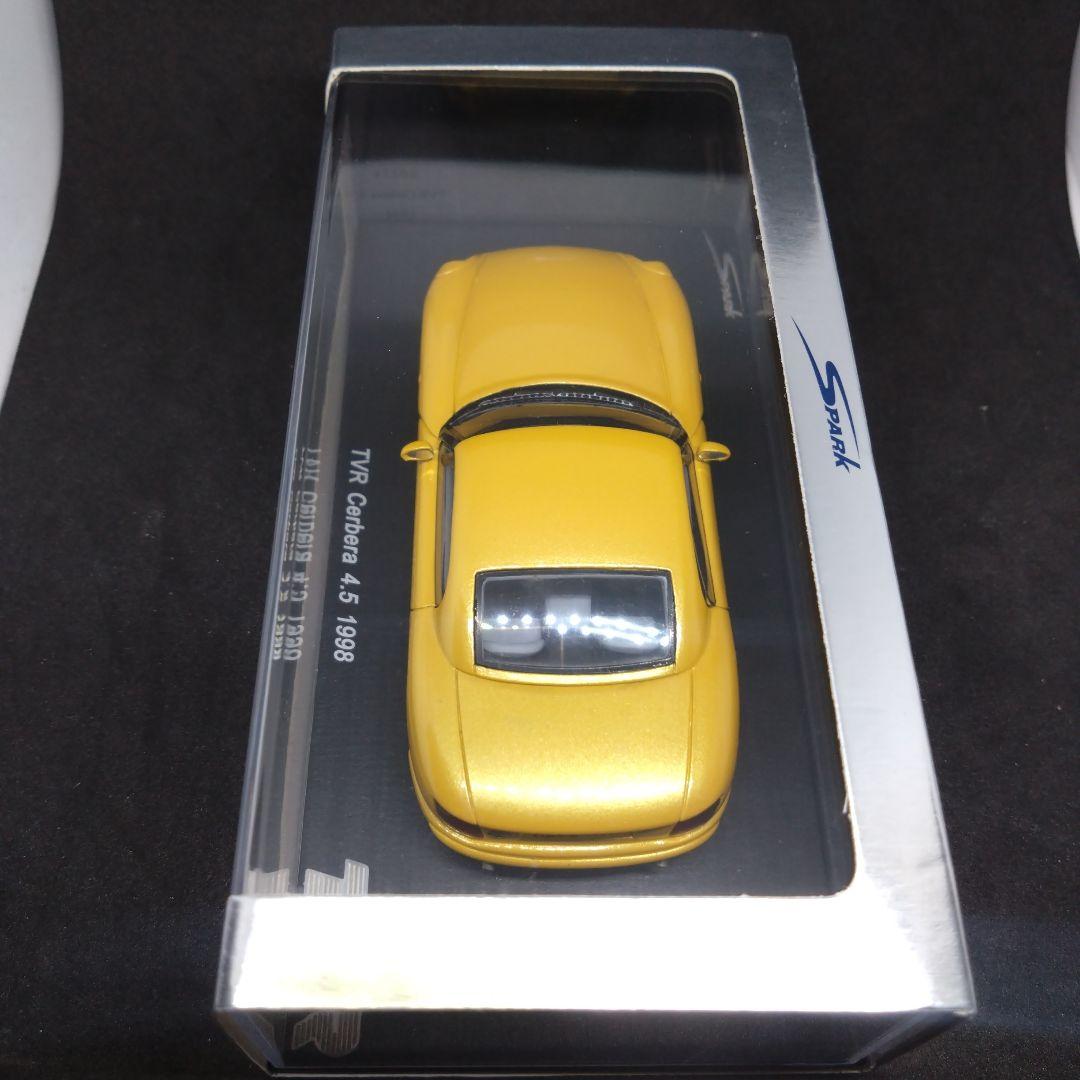 スパーク 1/43 TVR サーブラウ 4.5 1998 イエロー パール