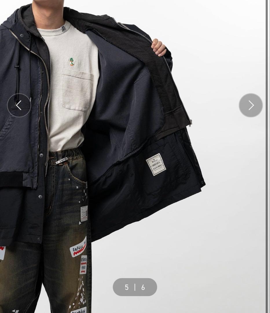 ジャケット・アウター MIHARA YASUHIRO TRIPLE LAYERED COAT