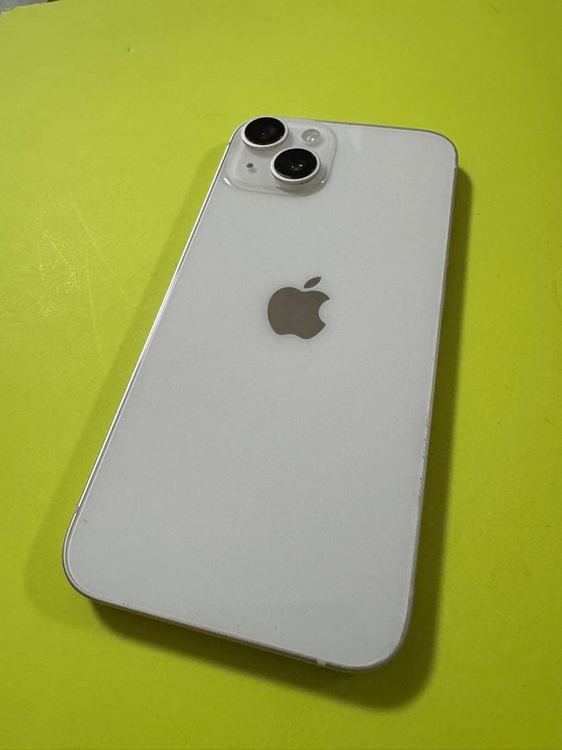 Apple iPhone 14 ホワイト 本体 美品 割れ無し