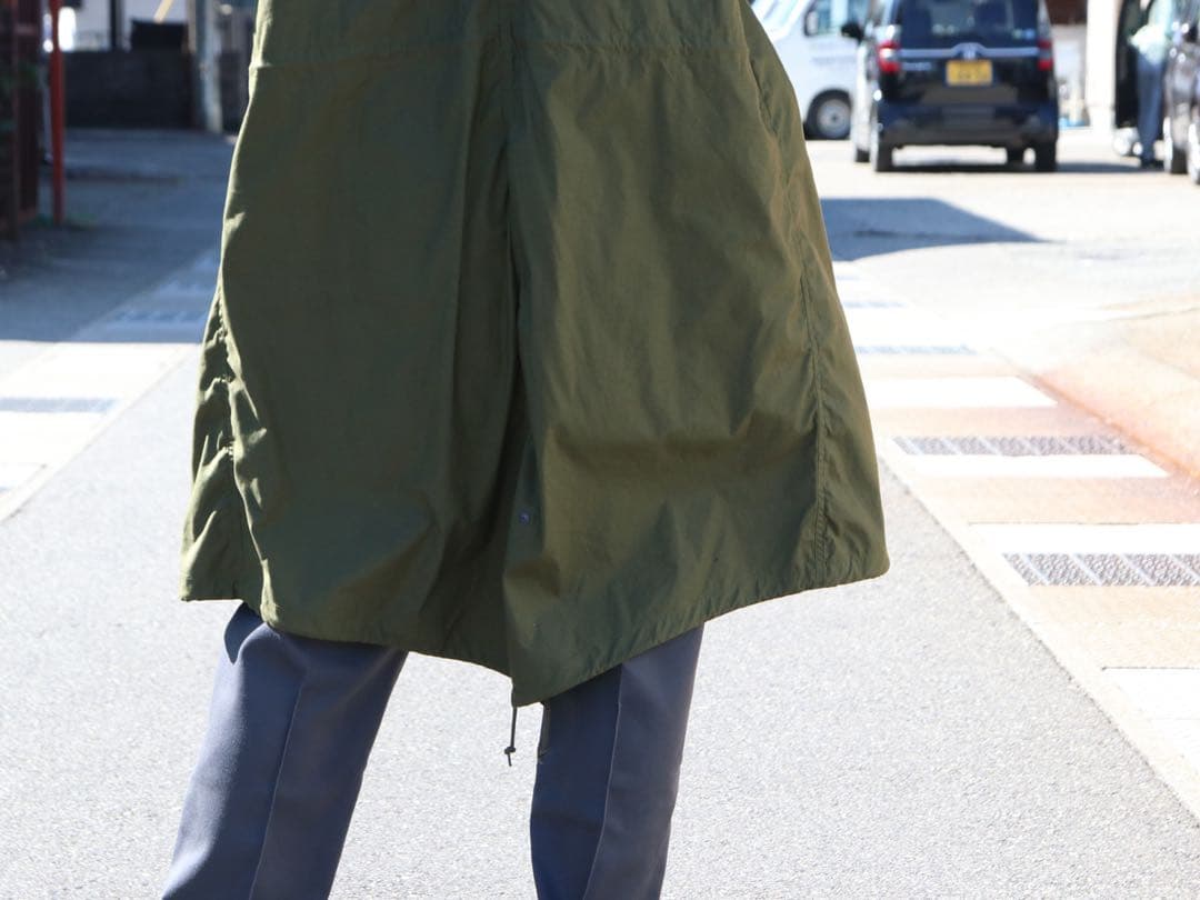 CIOTA シオタ スビンコットン M65 フィッシュテール パーカー 5