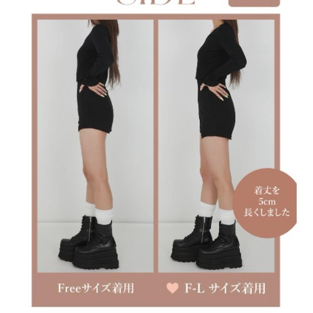 Darich 美シルエットショートパンツ　Freeサイズ ブラック　ダーリッチ
