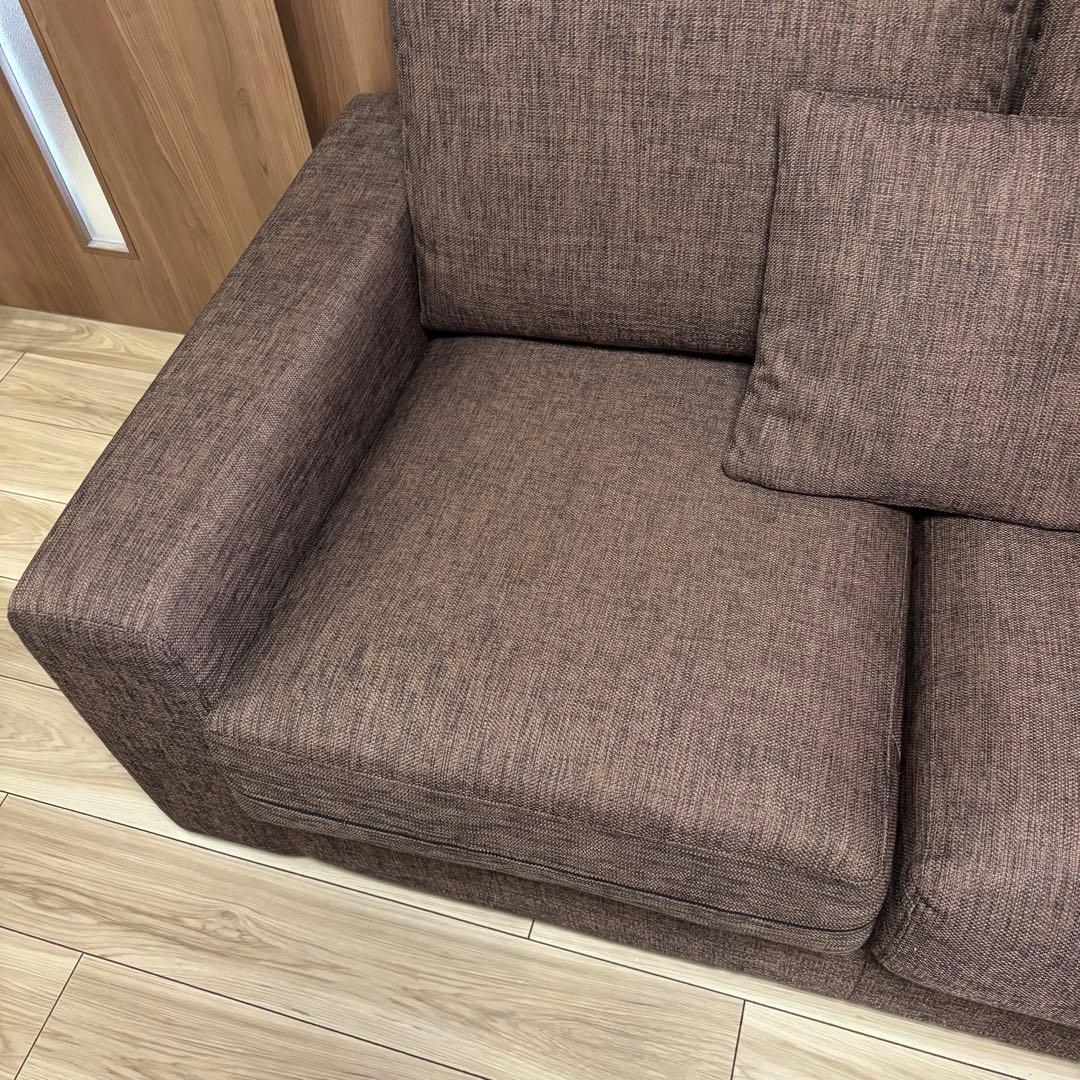 NITORI ニトリ 送料込 2人用 布張り ソファ Nポケット A1 2人掛け