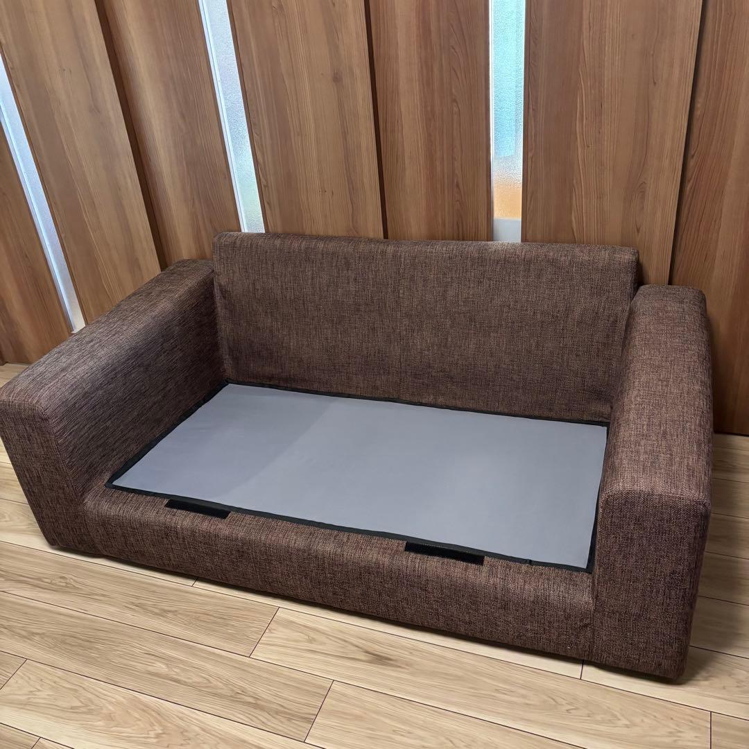 NITORI ニトリ 送料込 2人用 布張り ソファ Nポケット A1 2人掛け