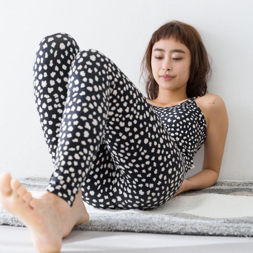 新品❤️リンダワークス Linda works ポップコーン ヨガ レギンス M