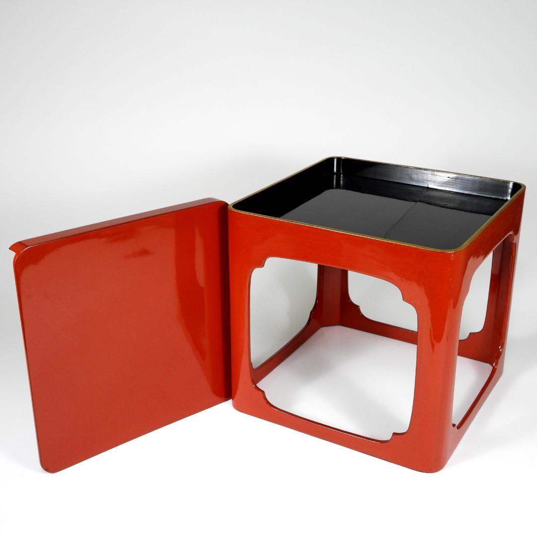 輪島塗 九段盃 杯台 酒器 天然木 漆塗り 漆芸