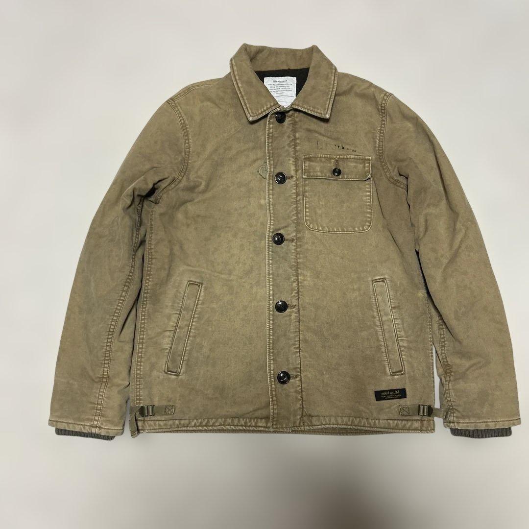 NEIGHBORHOOD 2012AW USED加工 A-2 デッキジャケット