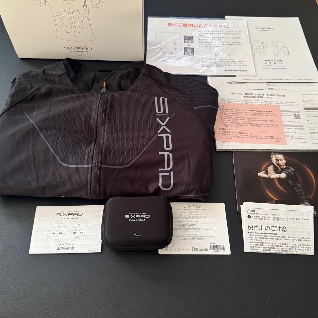 【美品】SIXPAD パワースーツ トップ メンズ LL コントローラー付