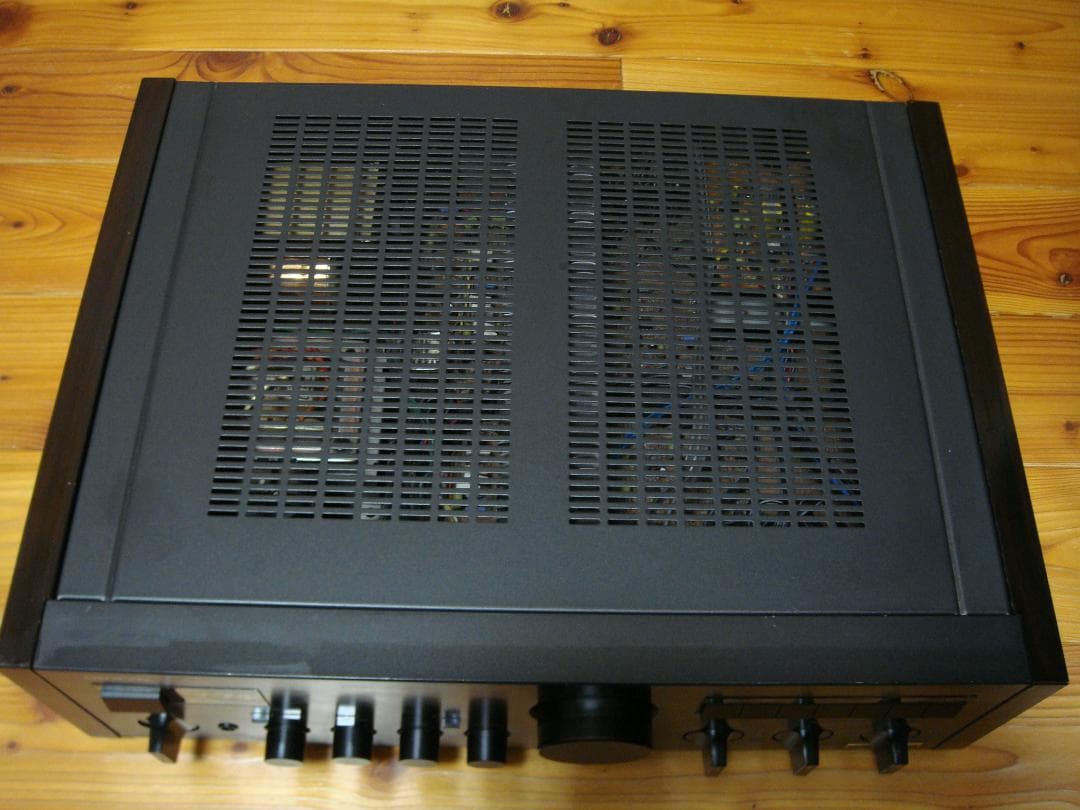 整備済 ONKYOオンキョー Integra A-817RXⅡ 木目パネル