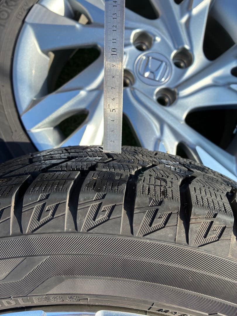 ★ホンダシャトル純正ホイール4本セット ★スタッドレス ★バリ溝　★送料込み