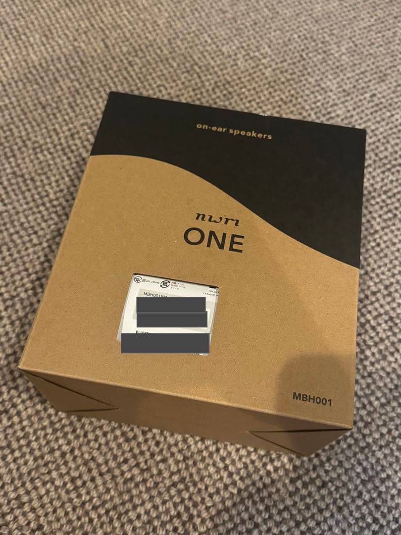 【新品未使用未開封】nwm ONE（MBH001）ライトグレー
