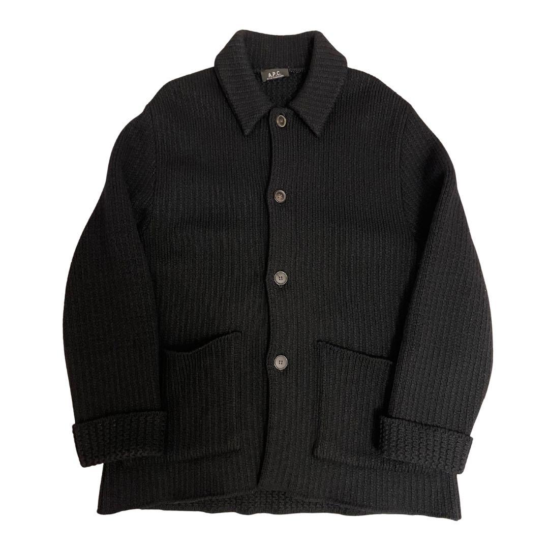 A.P.C アーペーセー ニットジャケット コート カーディガン ウール