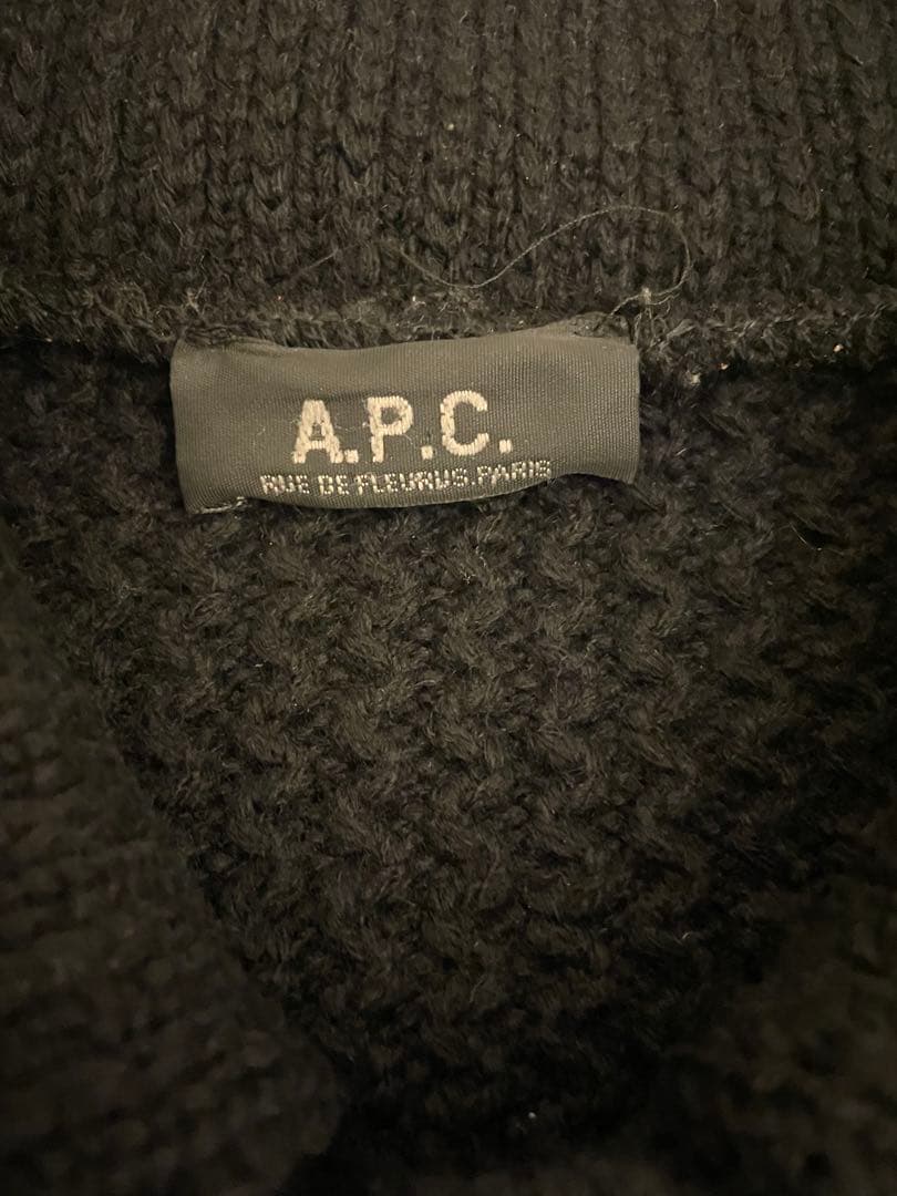 A.P.C アーペーセー ニットジャケット コート カーディガン ウール