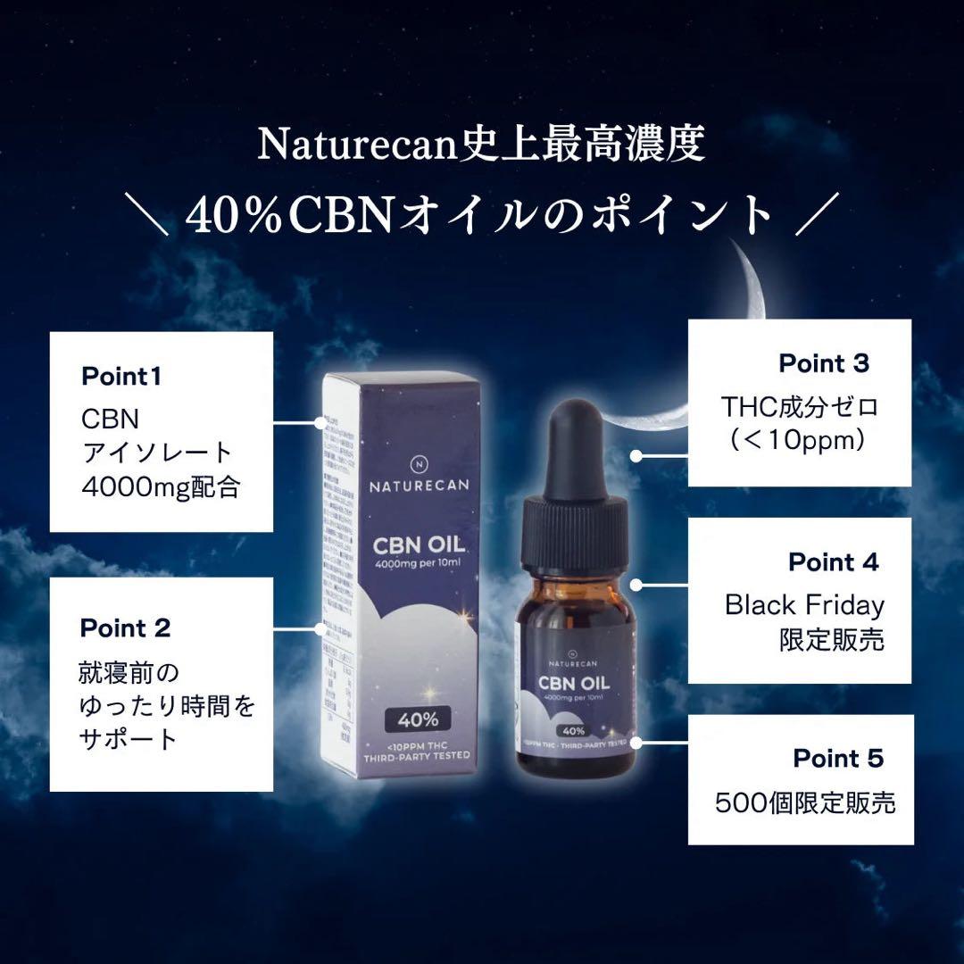 その他 NATURECAN CBN OIL 40% 10ml