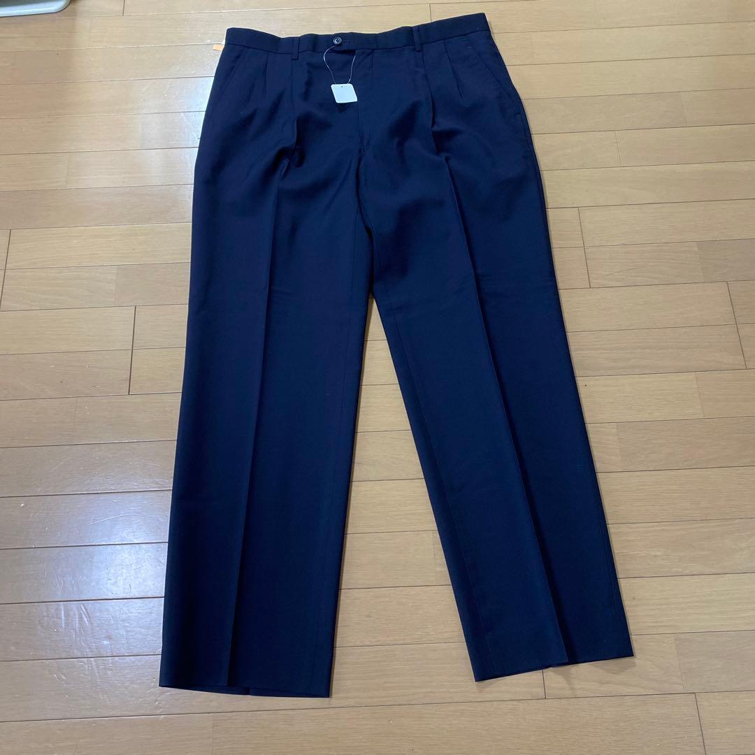 Christian Dior Monsieur ネイビー スラックス