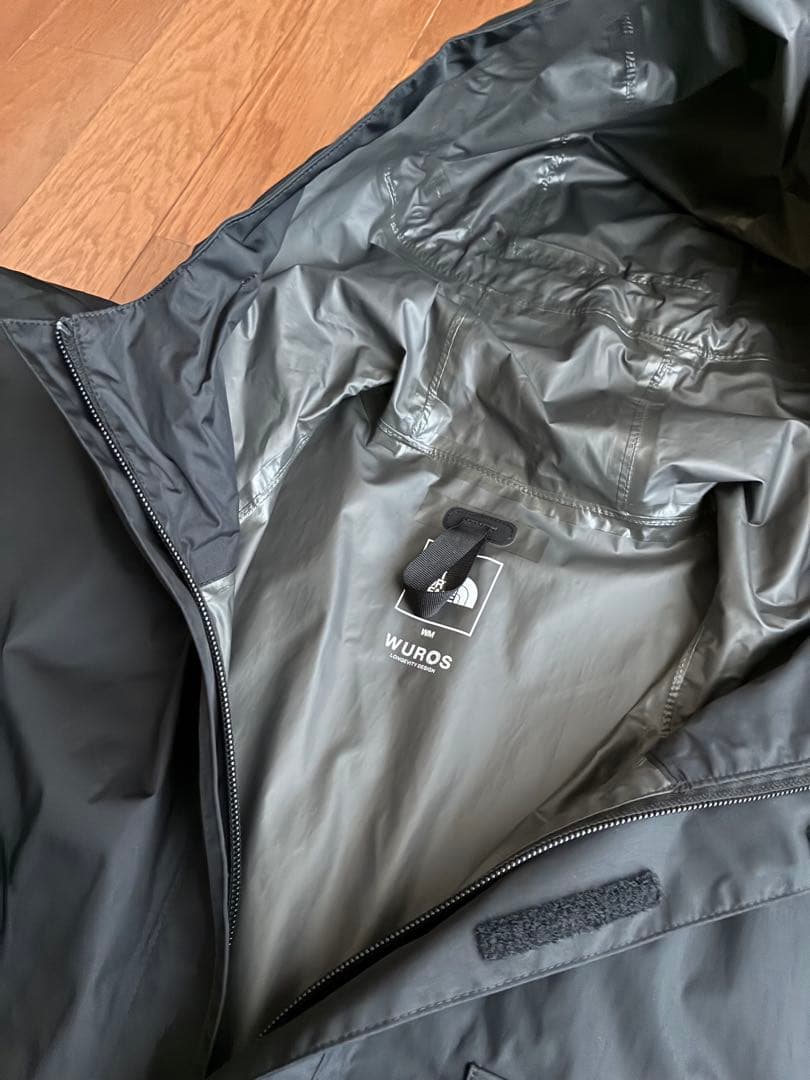 THENORTHFACE ウーロスフィールドユーティリティポンチョ 黒 雨具