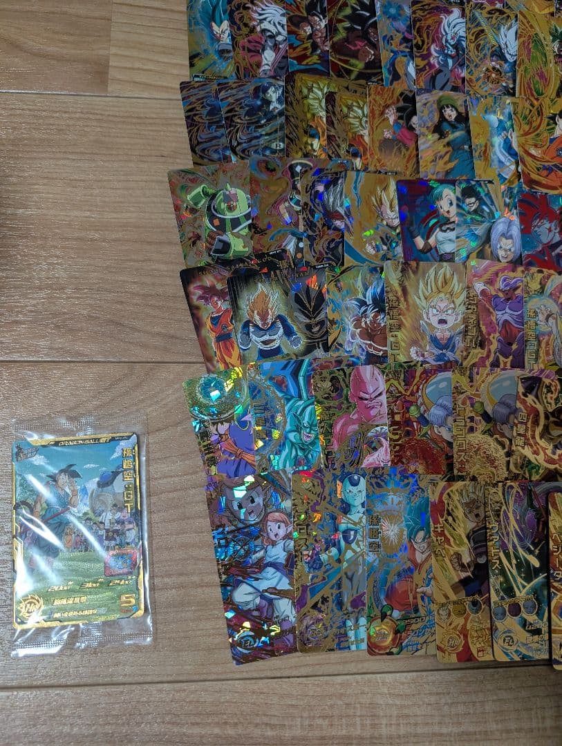 ね*こ様 スーパードラゴンボールヒーローズカードセット 引退品