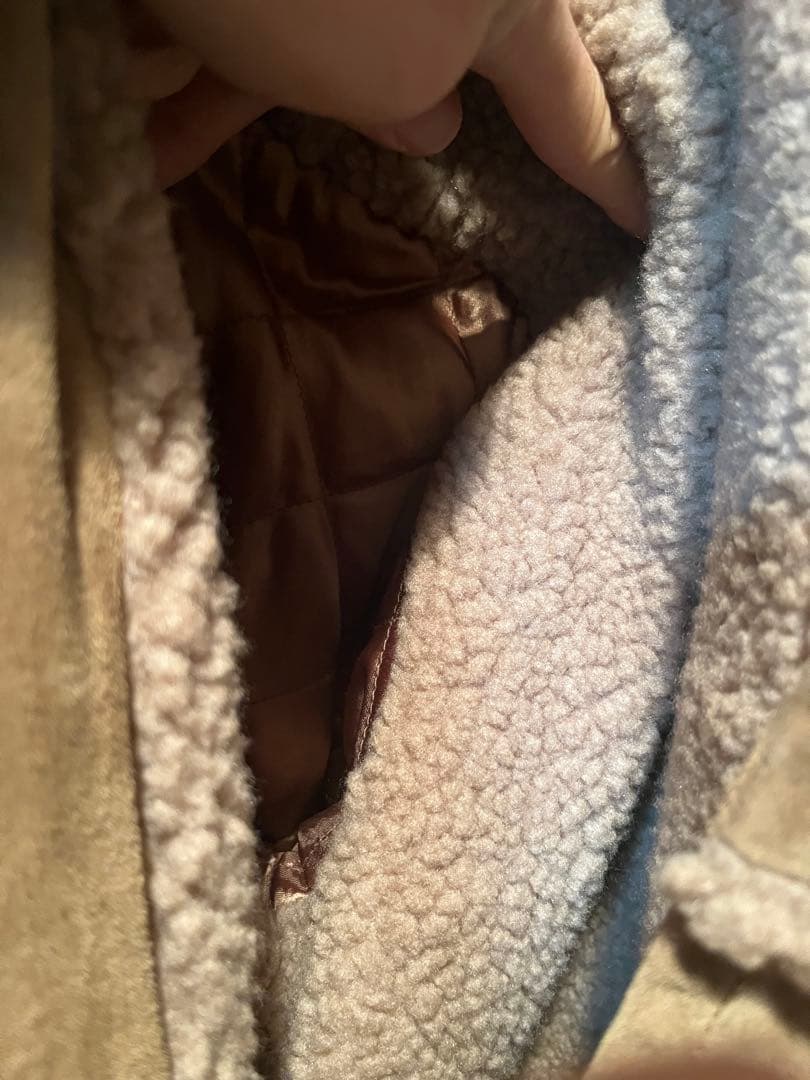 Stussy ステューシー スエード ランチジャケット カーコート レザー M