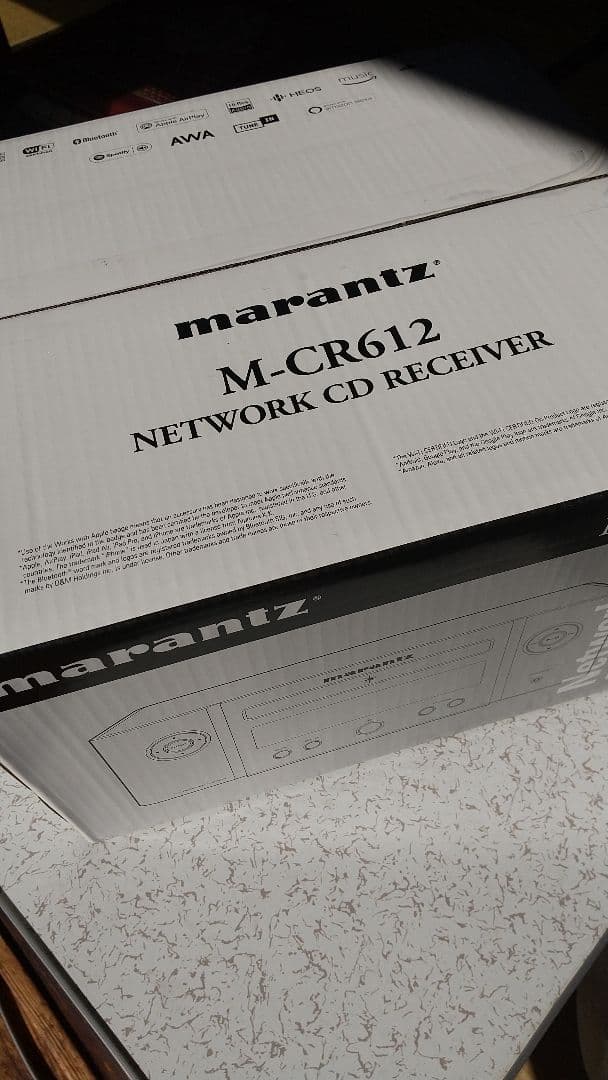 Marantz MCR612/FN CDレシーバー シルバーゴールド