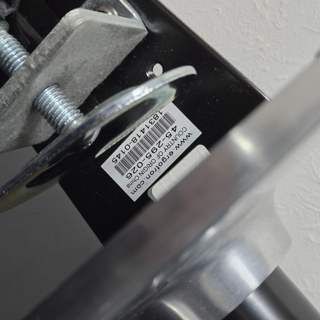 ERGOTRON LX モニターアーム デスクマウント ロングポール シルバー