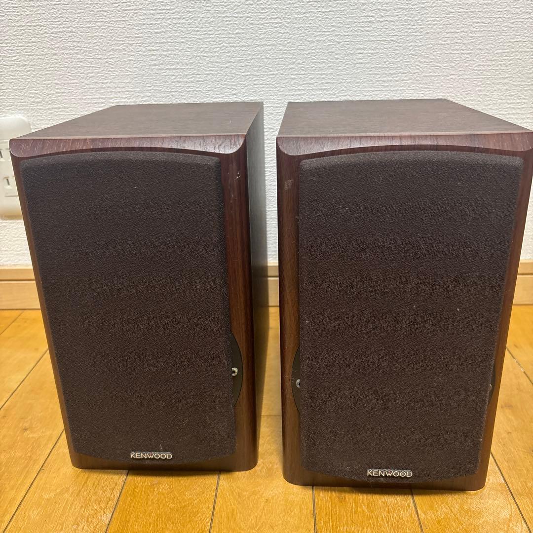 KENWOOD 2ウェイスピーカー ブラウン　LS-K901-S