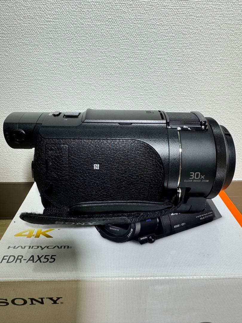 SONY ハンディカム FDR-AX55/純正アクセサリーキット付き