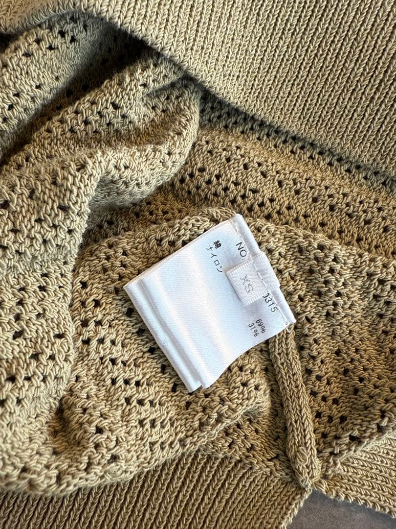 RHC Ron herman 半袖ポロシャツ サマーニット