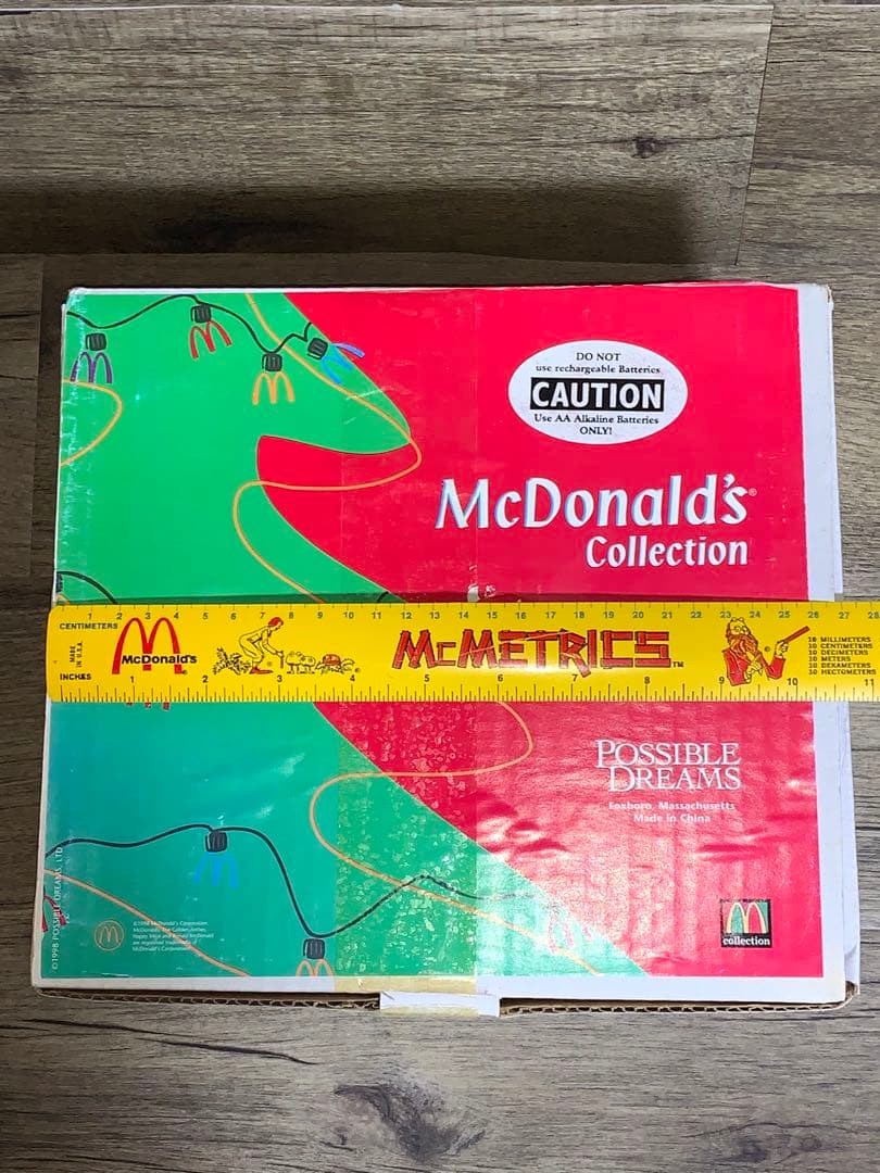 1998 マクドナルド ハンバーガー ロナルド フィギュア　ディスプレイ 陶器