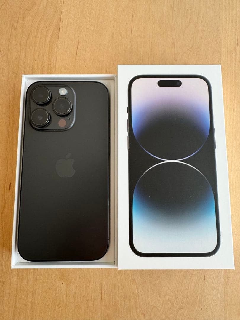 iPhone 14 pro スペースブラック 256GB SIMフリー