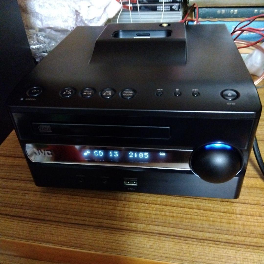 JVC CDプレーヤー & SONY スピーカー ビクター コンポ EX-S1